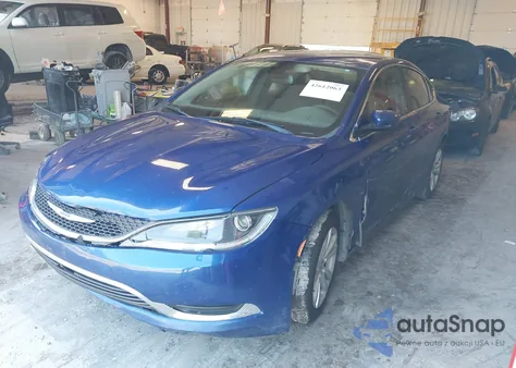 2015 Chrysler 200 Limited from USA, damaged, VIN 1C3CCCAB8FN598361